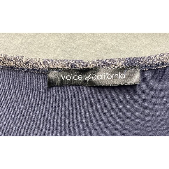 VOCAL Voice Of California Long Sleeve V- Neck Beaded Tunic Size 2XL Multi Color - Picture 3 of 11